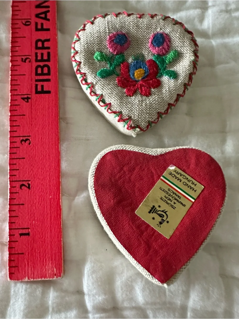 Hungarian Embroidered Trinket Box